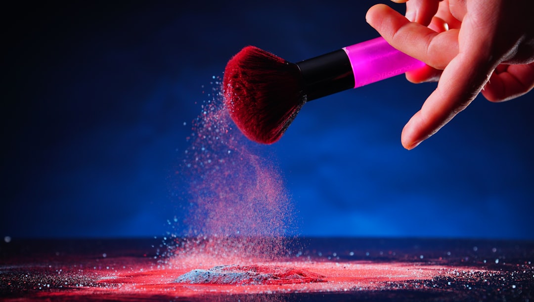 Photo powder pink