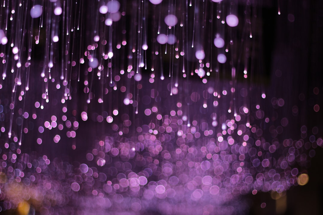 Photo purple color