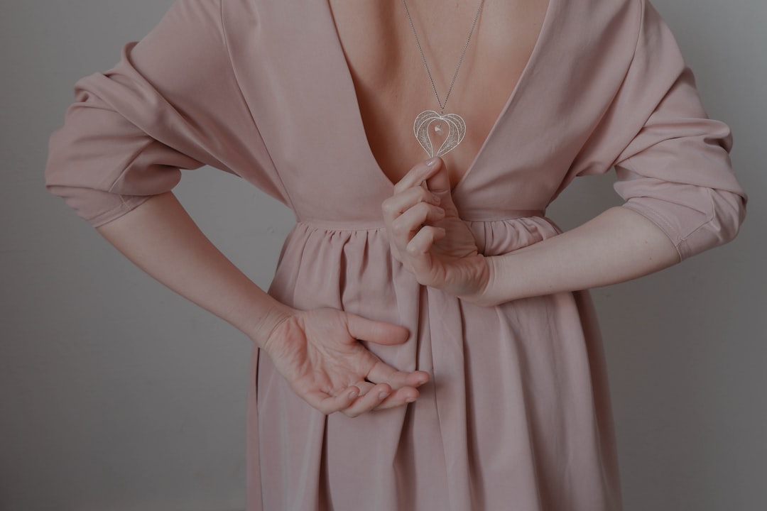 Photo powder pink dress