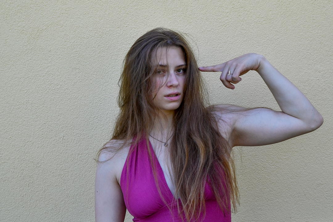 Photo fuchsia dress